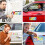 10 Pcs Bumper Decals Rainbow Funny Car Stickers 4