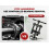 BILITOOLS Adjustable 2-Jaw Gear Puller, Bearing & Pulley Removal Tool 2