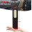 vsshe LED+COB Work Light, Inspection Light, Rechargeable Light, Hands-Free Garage Workshop Light, Type-C Charging, with Adjustable Bracket and Stand 2