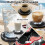 Cobee 4PCS 7cm Car Cup Holder Coaster Bling Car Coasters 6