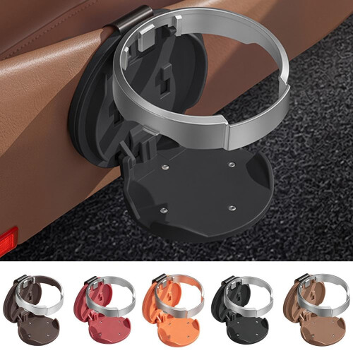 Foldable Hook On Car Cup Holder Essentials Door Clip Window Storage Drink 1