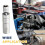 sourcing map Spark Plug Socket Set 3/8" Drive 18mm 12 Point Swivel Silver 6