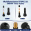 Bohoray 41 Pcs Tyre 2-in-1 Dual Head Valve Core Removal Tool, Stem Puller 3