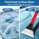 Ice Scraper for Freezer,2Pcs Heavy Duty Car Ice Scraper,Scrapers tool 3
