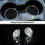 Cobee 4PCS 7cm Car Cup Holder Coaster Bling Car Coasters 5