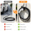 Charging Cable Upgraded Type 2, Wall-Mounted EV Charger Holder with Screws 4