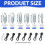 14 Set Hydraulic Brake Bleed Cap, Bolt Bleed Screw with Cap 2