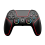 (Black Red) Wireless Controller for PlayStation 5 PS5 PC, Hall Joystick RGB Turbo Macro 1