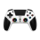 (White Black) Wireless Controller for PlayStation 5 PS5 PC, Hall Joystick RGB Turbo Macro 1