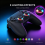 (Black) Wireless Controller for PlayStation 5 PS5 PC, Hall Joystick RGB Turbo Macro 9