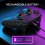 (White Black) Wireless Controller for PlayStation 5 PS5 PC, Hall Joystick RGB Turbo Macro 6
