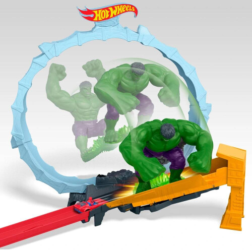 Hot Wheels Hot Wheels Spider-Man vs Hulk Racing Track Set 1