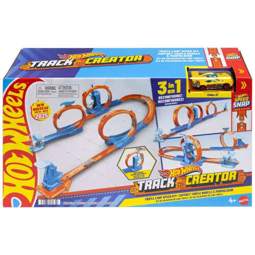 Hot Wheels Hot Wheels Track Creator Triple Loop Speed Kit
