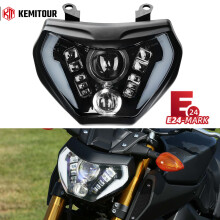 LED koplamp set voor Yamaha MT 09 2014-2016, 110W, waterdicht, E-MARK gecertificeerd