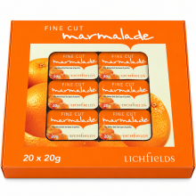 Lichfields Fine Cut Marmalade Portions 20 x 20g