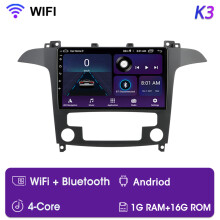 Srnubi Multimedia Autoradio, Android 13, 2 Din Navigation mit Carplay, für Ford S-MAX 2007-2015, K3