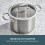 Cooks Professional Cooks Professional Tri-Ply Stock Pot | 20cm 2
