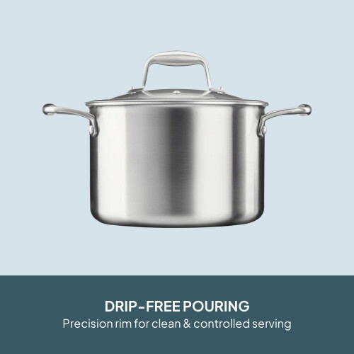Cooks Professional Cooks Professional Tri-Ply Stock Pot | 20cm 2