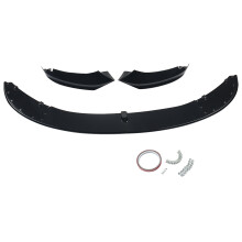Frontstoßstangen-Splitterlippe für BMW 4er F32 F33 F36 M Sport, Glänzend Schwarz, 96x31x19 cm