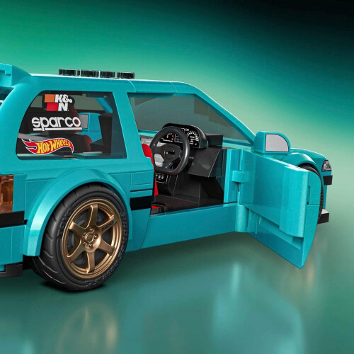 Hot Wheels Hot Wheels Brick Shop Honda Civic EF 248pc Set 2