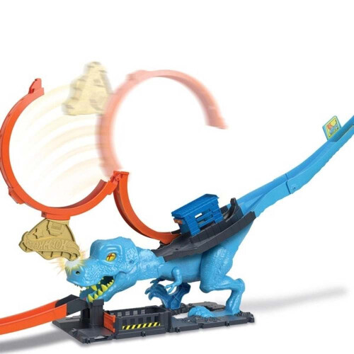 Hot Wheels Hot Wheels City T-Rex Chomp Down Track Playset 1
