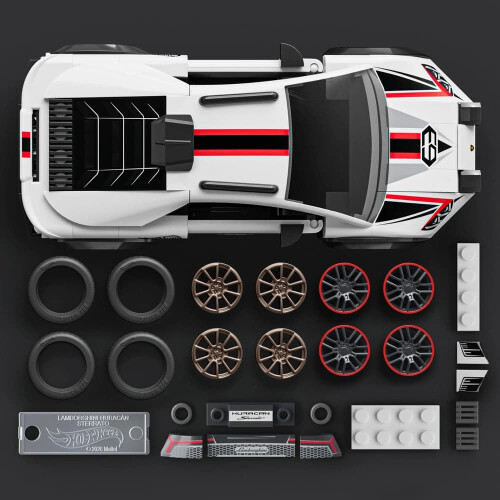 Hot Wheels Hot Wheels Brick Shop Lamborghini 268pc Set 1