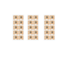 Magnetische neusstrips, set van 30 tot 120 stuks, voor betere ademhaling en minder snurken