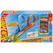 Hot Wheels Stunt Tracks Double Loop Dash Set