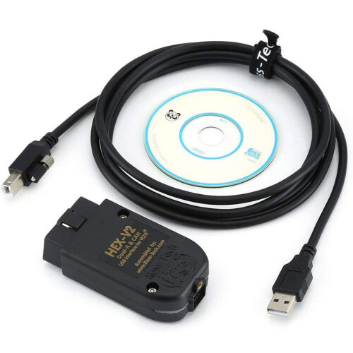 Wesheu VCDS VAG COM diagnose tool, OBD2 kabel, multi-taal, HEX V2