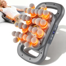 Massagepistool, 28 massagekoppen, 9 intensiteitsniveaus, roodlichttechnologie, voor volledige lichaamsmassage