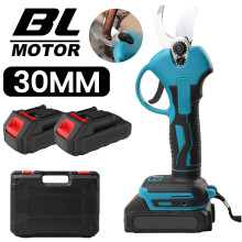 Elektrische snoeischaar, borstelloos, draadloos, 30mm opening, voor Makita 18V accu