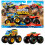 Hot Wheels Hot Wheels Monster Trucks 2 Pack Diecast 1:64 2