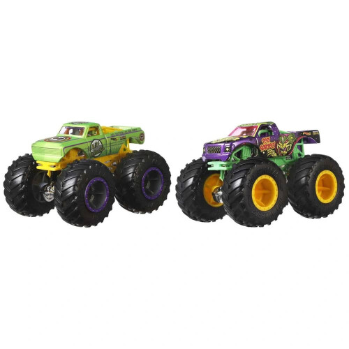 Hot Wheels Hot Wheels Monster Trucks 2 Pack Diecast 1:64 2