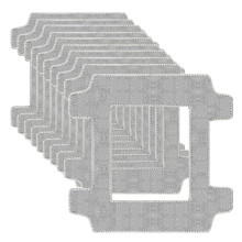 Cleaning Pads for Lubluelu Window Cleaning Robots CH00, CH01, CHYW201, CHYW200, Reusable, Washable Cleaning Cloths 10pcs