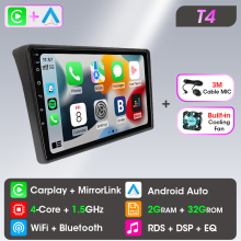 Autoradio met Android, Carplay, GPS navigatiescherm voor Fiat Ducato Peugeot Boxer Citroën Jumper 2006-2022