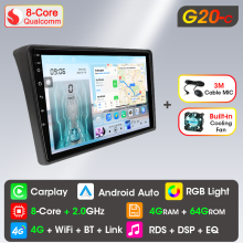 Autoradio met Android, Carplay en GPS navigatie voor Fiat Ducato, Peugeot Boxer en Citroën Jumper 2006-2022