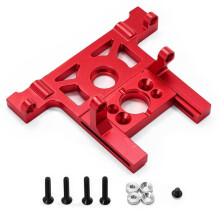 Suporte de Motor com Rolamento de Alumínio para Upgrade, Peça para Rustler Slash 4x4 4WD LCG 1/10, Peças de Upgrade RC, Vermelho