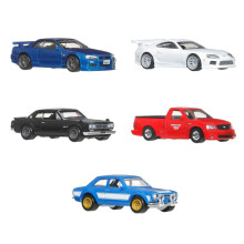 Hot Wheels Fast & Furious Brian O'Connor 5 Pack