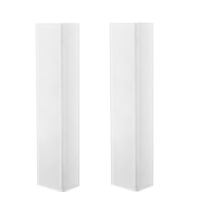2 Pcs Truss Cover Sleeve Box Truss Scrim,6.56 Ft X 12 in Elastic Spandex Scrim Fabric for Seamless Integration White