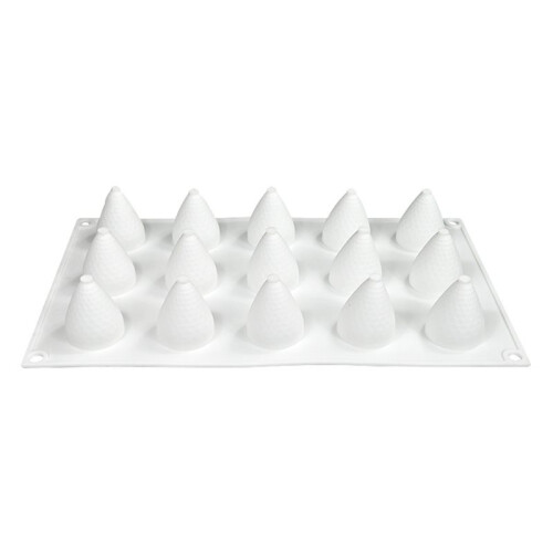 3D-Silikonform für Erdbeer-Himbeer-Kuchen - Lebensmittelechte Antihaft-Backform Erdbeer-Form