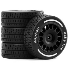 Pneus para Meijiaxin RC: Pneus para Carros de Drift/Turismo em Escala 1/14 para Modelos de Estrada e Rally - Aderência e Durabilidade Aprimoradas -