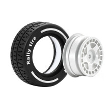 4 Pneus de Borracha Off-Road de 60mm para Carro RC para MJX Go Escala 1/14, Peças e Acessórios de Upgrade para 1430114302 Titanium