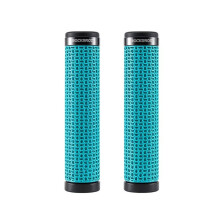ROCKBROS 3D Printed Bike Handlebar Grips Anti-Slip Lock- Mountain Bike Handle Grips Bicycle Handle Bar Grips