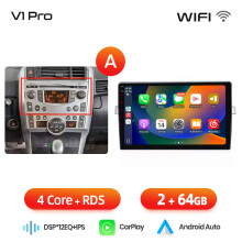 Junsun autoradio Android 13, 2GB RAM + 64GB geheugen, draadloos CarPlay en Android Auto voor Toyota Verso R20