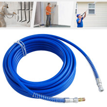 Sprühschlauch für Airless-Spritzgeräte, 15 m Hochdruckschlauch, Blau, 3300 psi