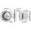 Kenwood Coaxiale luidspreker - KENWOOD - KFC-S1067 - 10 cm - 21 W RMS - 220 W piek 1