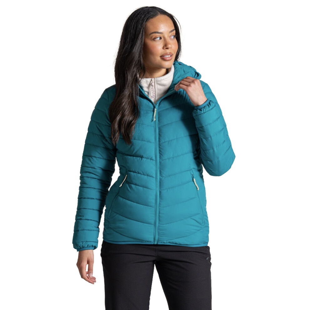 Craghoppers (8, Empress Teal) Womens Complite Ix Packable Padded Jacket - Image 2