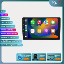 Multimedia radio voor Citroen C2 C3 2001-2010, Android 14, 9 inch scherm, draadloze CarPlay en Android Auto