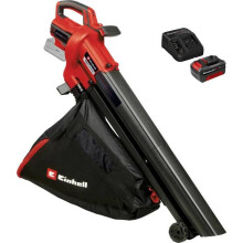 Einhell 4326820 VENTURRO 18/210 kabelloser Bläser mit Gurt, Softgriff 18 V