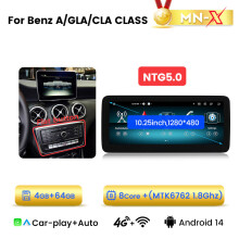 MEKEDE autoradio, Android System 4+64G NTG5.0, draadloze Carplay en Android Auto, 1920*720 scherm voor Mercedes-Benz
